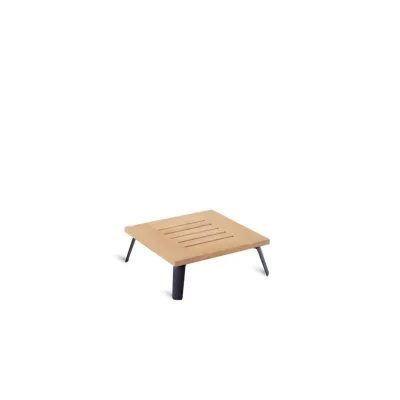 Unopiù Tavolino fisso WELCOME in teak con dimensioni a scelta - IN PROMOZIONE FINO AL 6/07