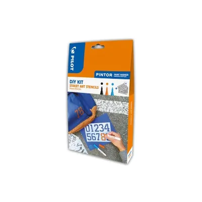 PILOT KIT   PINTOR- STREET ART SETENCIL 002104