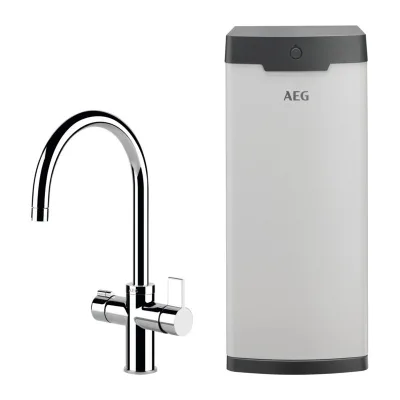 PRONTA CONSEGNA - AEG Miscelatore con serbatoio ProSource Pure GYT11012CB finitura cromo