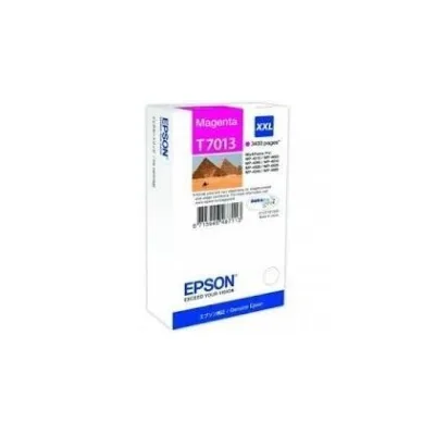 CARTUCCIA ORIGINALE EPSON T7013 WorkForce Pro WP-4015 WP-4535 MAGENTA XXL - 36ml  C13T70134010