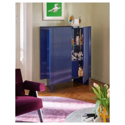 Cassina Madia alta Hayama in legno laccato da 114 cm e h.145 cm