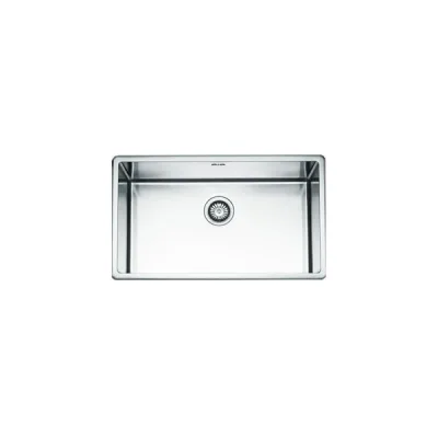 Alpes Vasca semifilo VFR 475 in acciaio inox da 75.5x45 cm