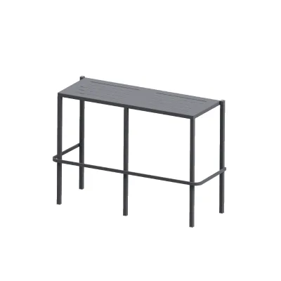 RD Italia Panca alta DORIO con struttura in acciaio e seduta da 150x40 cm