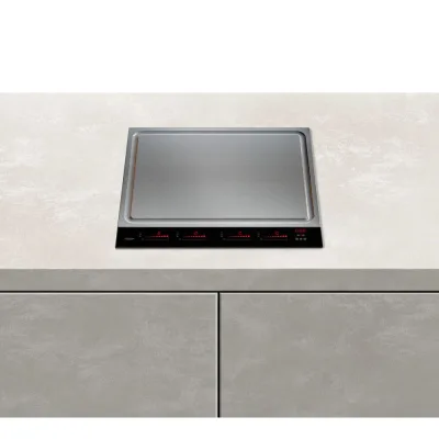 Airforce Piano cottura a induzione TEPPANYAKI 58 AFCNS00214 in acciaio inox da 58 cm