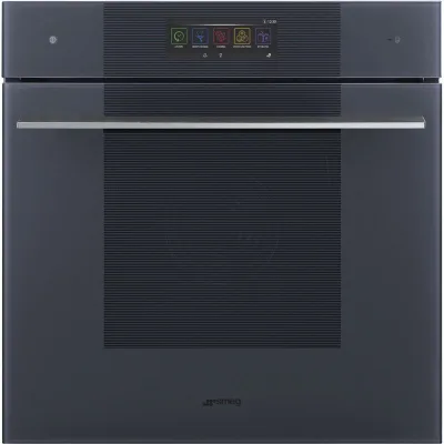 Smeg S Forno combinato vapore e microonde Galileo Omnichef SO6106WAPG finitura neptune grey da 60 cm