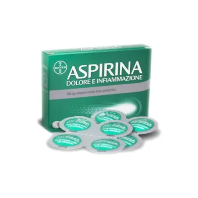 ASPIRINA DOLORE INFIAMMAZIONE 20 COMPRESSE 500MG