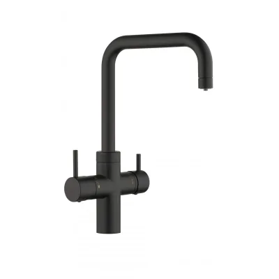 Schock Miscelatore 5 vie a doppio comando AQUAPURA 5 VIE SXPUR5BK finitura nero opaco