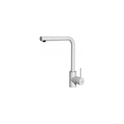 Elleci Miscelatore monocomando con canna girevole TRAIL MGKTRA68 finitura G68 bianco