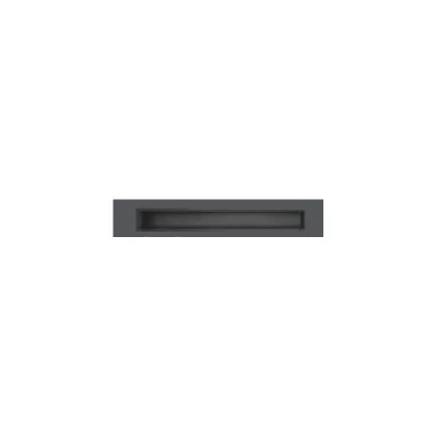 Barazza Canale attrezzato 1CI157N in acciaio inox nero opaco da 150 cm