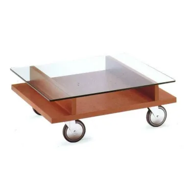 Maconi Tavolino / Carrello 1246 finitura rovere moro