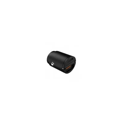 CELLY USB-A/USB-C CAR CHARGER 30W BLACK CCMINIUSBUSBCBK