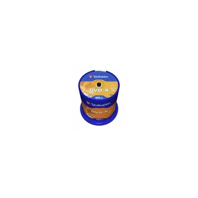 VERBATIM SPINDLE 100 DVD-R 4.7GB 16X ) 43549/100