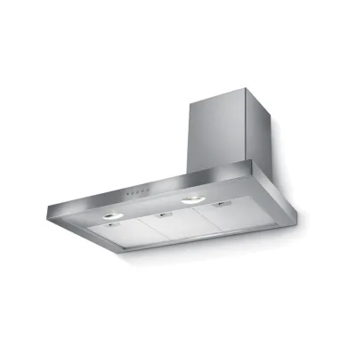Faber Cappa a parete STILO SRM DX/SP A90 325.0518.928 finitura acciaio inox da 90 cm – Con camino a dx