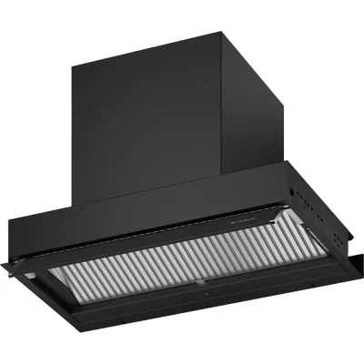 PRONTA CONSEGNA - Faber Cappa da incasso IN-NOVA ZERO DRIP LITE A60 BK 305.0704.149 finitura inox e vetro nero da 60 cm