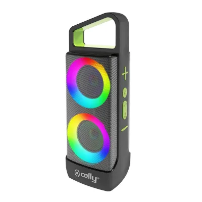 CELLY 10W SPEAKER WIRELESS RGB BLACK GROOVERGBBK