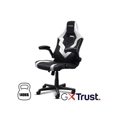 TRUST GXT703W RIYE GAMING CHAIR WHITE 25130