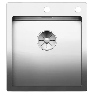 Blanco Lavello una vasca CLARON 400-IF/A 1515642 in acciaio inox da 46x51 cm - Sopratop/Filotop