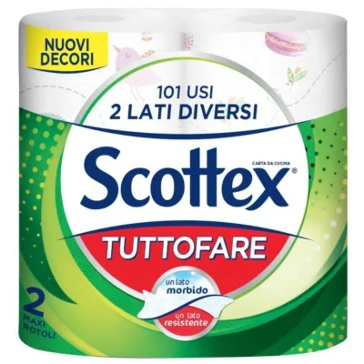 Scottex Carta Da Cucina Tuttofare 2 pz