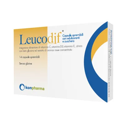 Leucodif Integratore Difese Immunitarie 14 Capsule Spremibili