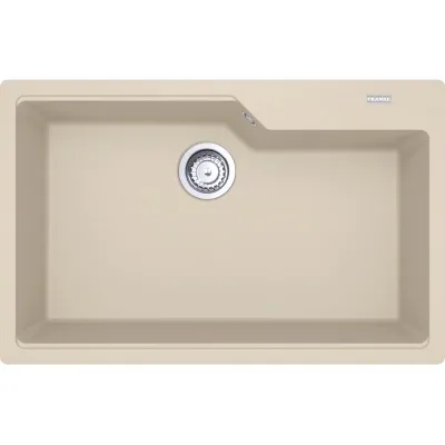 Franke: Lavello una vasca Vasche Sopratop Urban UBG 610-72 114.0686.800 finitura fragranite avena da 78x50 cm