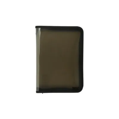 CARTELLA PORTA DOCUMENTI CON ZIP IN PLASTICA MKTAPE DIMENSIONE A4 COLORE NERO