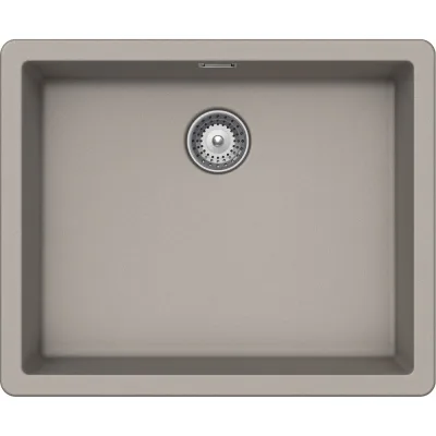 Schock Lavello una vasca BROOKLYN N100L BYKN100LA42 finitura grigio tortora da 55.6x45.6 cm