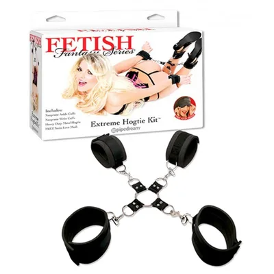 Pipedream Fetish Fantasy Series Extreme Hog-Tied Kit polsiere cavigliere