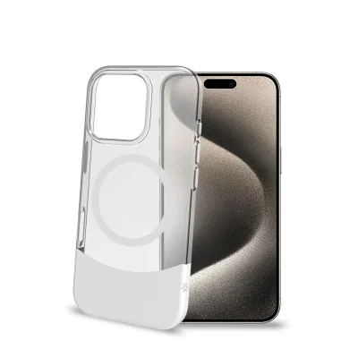 CELLY MAGDUAL MAGSAFE COVER IPHONE 16 PRO MAGDUAL1079WH