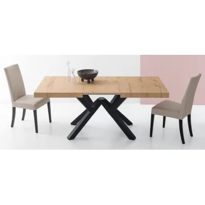 Connubia Tavolo allungabile Mikado CB4789-R 160 con struttura in faggio e piano in nobilitato da 160(210)x90 cm - IN PROMOZIONE FINO ALL' 11/07