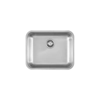 Foster Lavello una vasca 1850 850 finitura acciaio inox da 53.9x43.6 cm