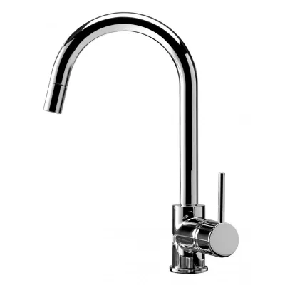 Schock Miscelatore abbattibile monocomando con doccetta AQUAPLAN 40380.80 finitura cromato