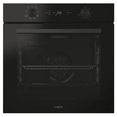 Candy Forno elettrico ventilato da incasso CA6N3T1HTB finitura vetro nero da 60 cm