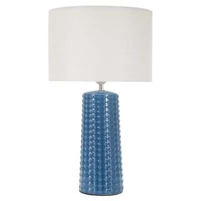 LAMPADA DA TAVOLO GLISS BLU CM Ø 30X52
