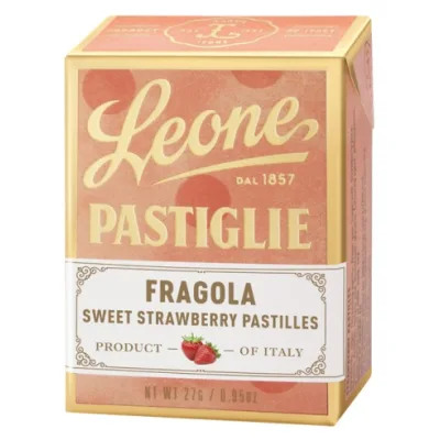LEONE PASTIGLIE FRAGOLA 27G