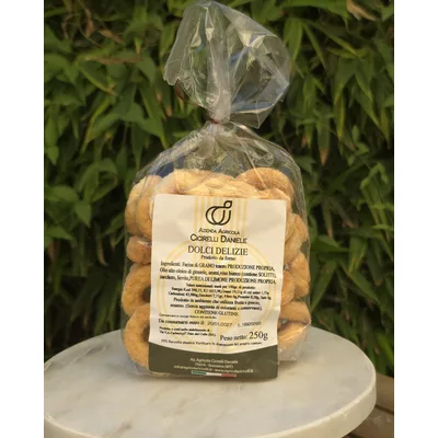 Dolci Delizie: Tarallini Dolci al Limone a Filiera Corta (250g)