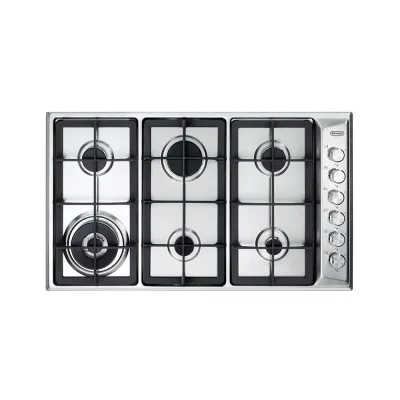 De Longhi Piano cottura a gas PLI 69 GHD in acciaio inox da 86 cm
