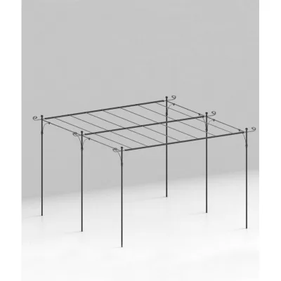Unopiù Pergola autoportante piana SOLAIRE da 376x268/362 cm