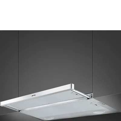 Smeg Cappa integrata KSET91E2 finitura silver da 90 cm - IN PROMOZIONE FINO AL 30/06