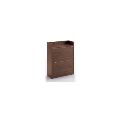 Maconi Scarpiera Family 875 in legno da 18 paia serie Shoe Holder collection - profondita' 35 cm