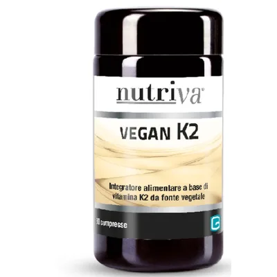 Nutriva Vegan K2 Integratore Alimentare 30 Compresse