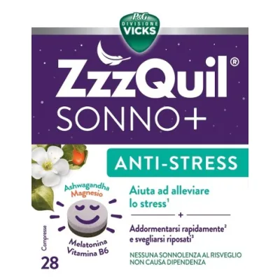 ZZZQUIL SONNO+ ANTISTRESS 28 CAPSULE