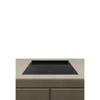 Airforce Piano cottura a induzione con cappa aspirante INNOVA SLIM 80 A AF000063 in vetroceramica nero da 80 cm