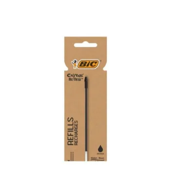 BIC CRISTAL RENEW +2 REFILL-NERO 503839