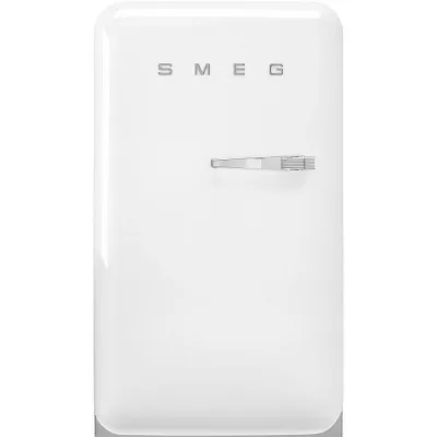 Smeg Frigorifero monoporta con cerniere a sinistra a libera installazione FAB10HLWH6 finitura bianco da 55 cm