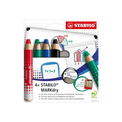 STABILO AST4 MARKDRY+PANNO+TEMPERINO 648/4