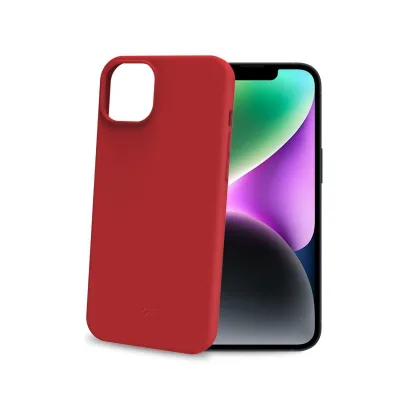 CELLY CROMO COVER IPHONE 15 RED CROMO1053RD