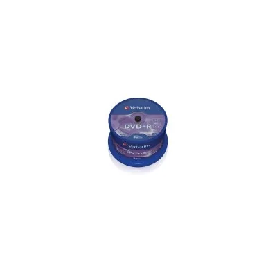 VERBATIM SPINDLE 50 DVD+R 4 7GB 16X SERGR. 43550/50