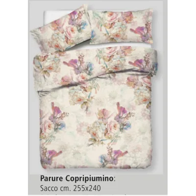 Copripiumino GF Ferrari Matrimoniale 255x240 Floreale – Eleganza e Comfort in Cotone con 2 Federe
