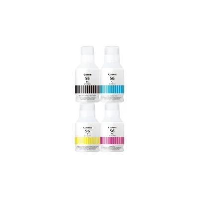 BOCCETTA DI INCHIOSTRO ORIGINALE CANON 4432C001 GI56 GI56C GIALLO MAXIFY GX6050 GX7050