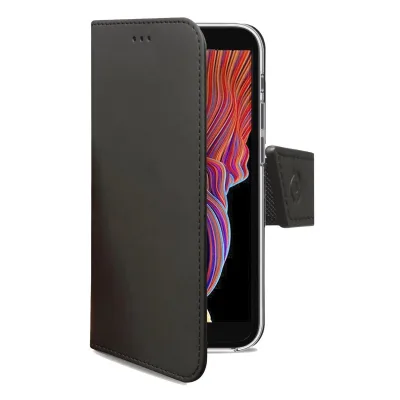 CELLY WALLY CASE GALAXY XCOVER 5/EE BLACK WALLY960